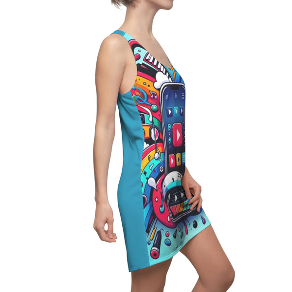 Digital Social Women's Cut & Sew Racerback Dress