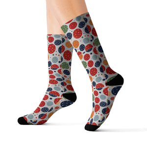 Polka Dots Sublimation Woman Socks