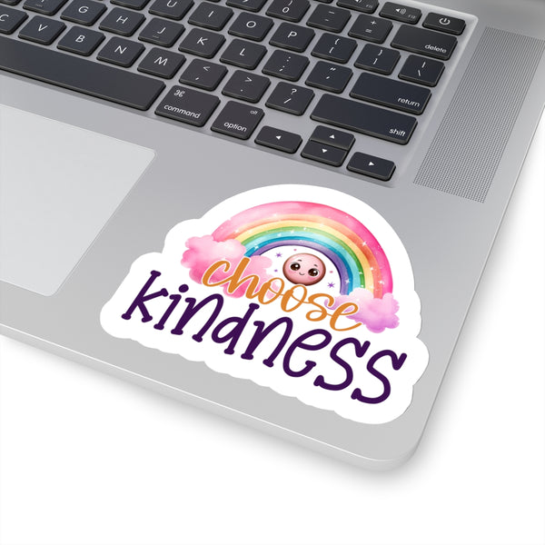Choose Kindness Kiss-Cut Stickers
