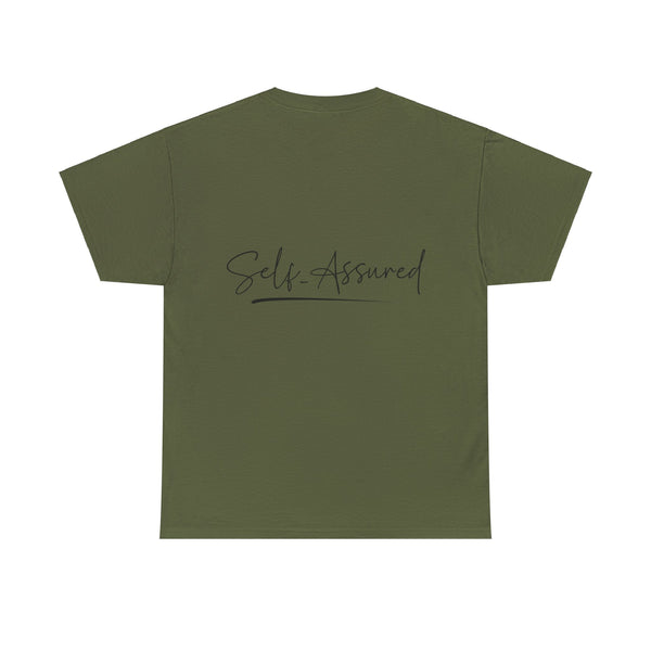 "Unbothered By Opinions" Plus Size Women Heavy Cotton Tee