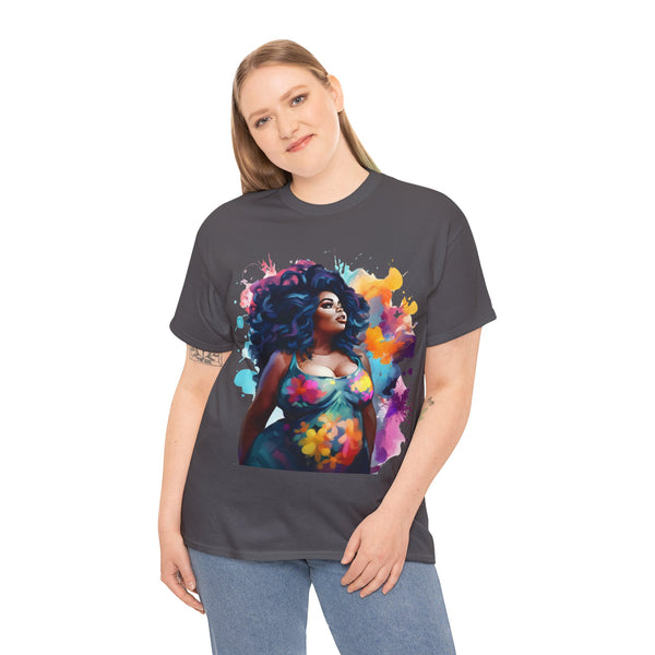 Empress Plus Size Women Heavy Cotton Tee
