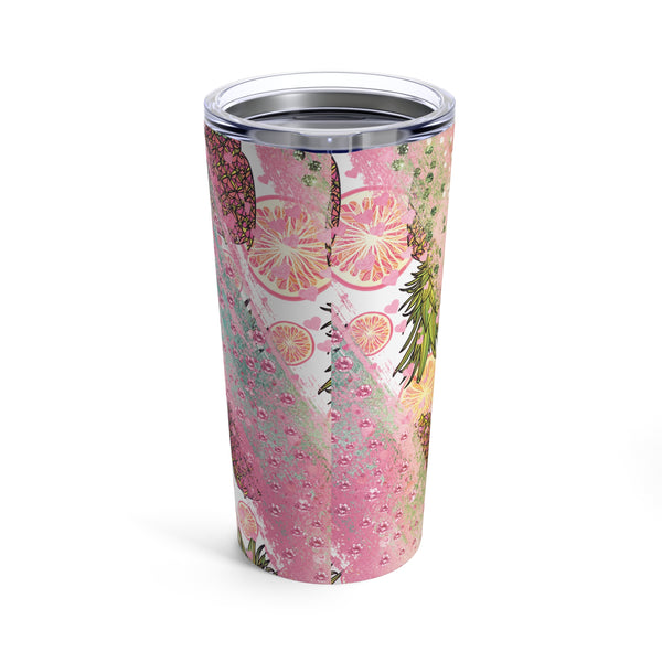 Pink Pineapple Tumbler 20oz Cup