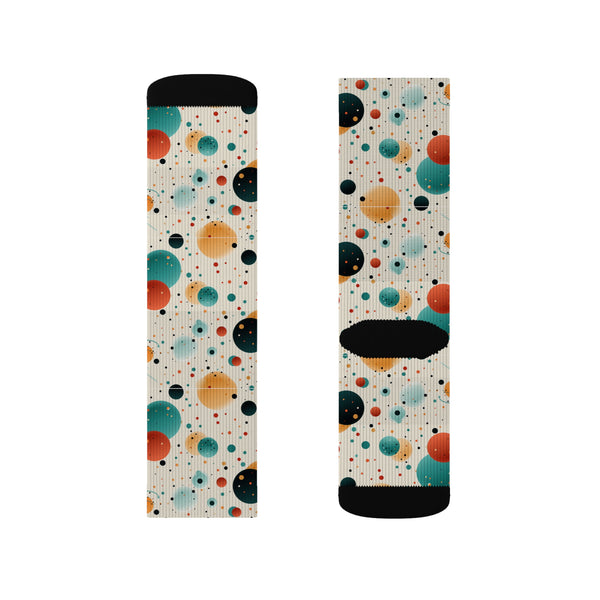 Dynamic 2.0 Polka Dots Sublimation Woman Socks
