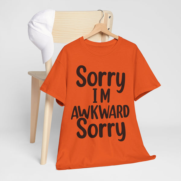 "Funny Saying" Plus Size Women Heavy Cotton Tee T-Shirt