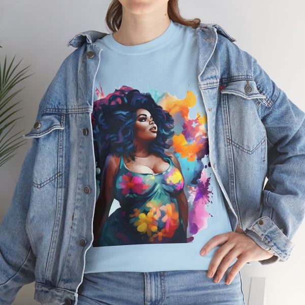 Empress Plus Size Women Heavy Cotton Tee