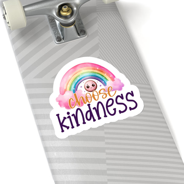 Choose Kindness Kiss-Cut Stickers