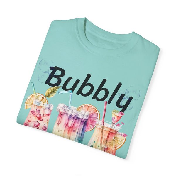 Bubbly Plus Size Woman Garment-Dyed T-shirt
