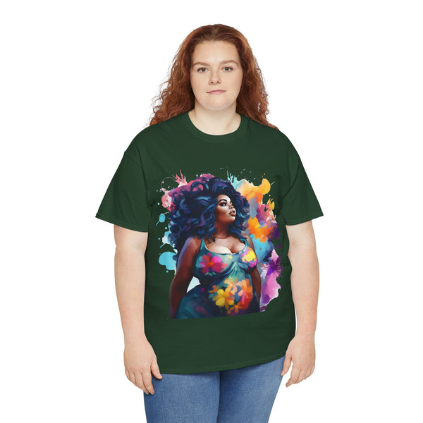 Empress Plus Size Women Heavy Cotton Tee