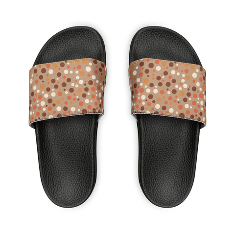 Polka Dots Women's PU Slide Sandals Slippers