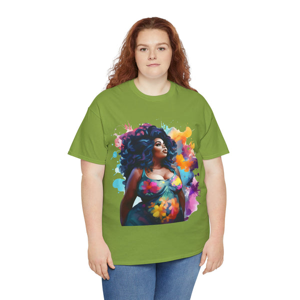 Empress Plus Size Women Heavy Cotton Tee