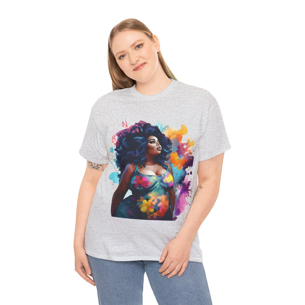 Empress Plus Size Women Heavy Cotton Tee