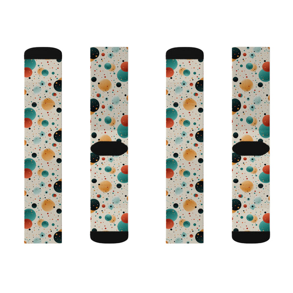 Dynamic 2.0 Polka Dots Sublimation Woman Socks