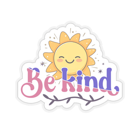 Be Kind Kiss-Cut Stickers