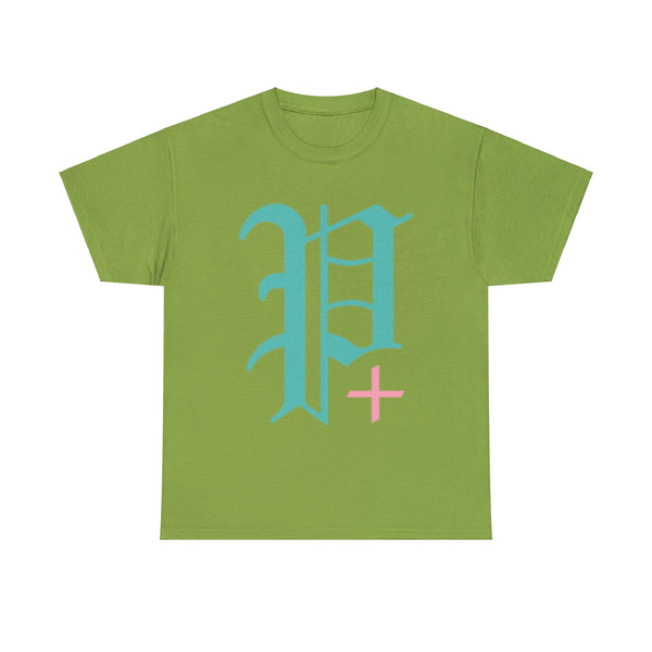 "Plus All Over" Plus Size Women Heavy Cotton Tee T-shirt