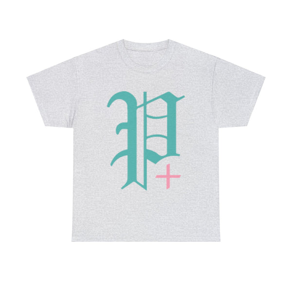 "Plus All Over" Plus Size Women Heavy Cotton Tee T-shirt