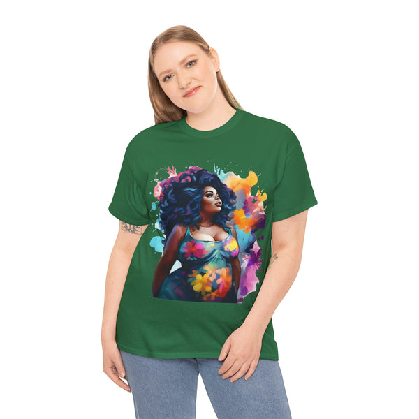 Empress Plus Size Women Heavy Cotton Tee
