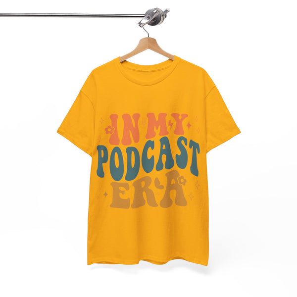 Im in my Podcast Era Plus Size Woman Heavy Cotton Tee