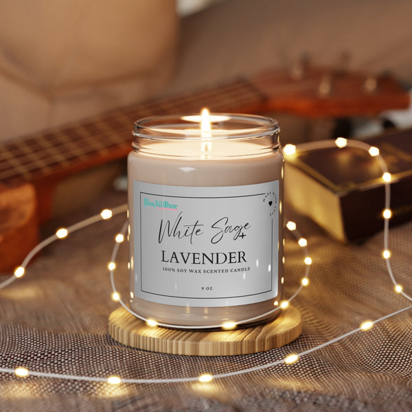 100% Scented Soy Candle, 9oz