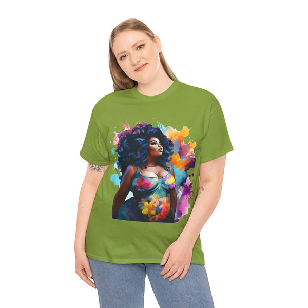 Empress Plus Size Women Heavy Cotton Tee