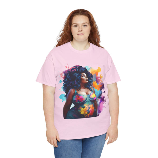 Empress Plus Size Women Heavy Cotton Tee