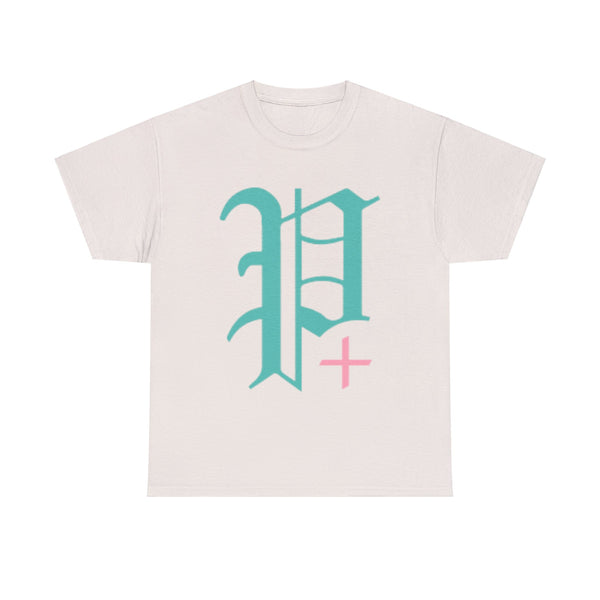 "Plus All Over" Plus Size Women Heavy Cotton Tee T-shirt