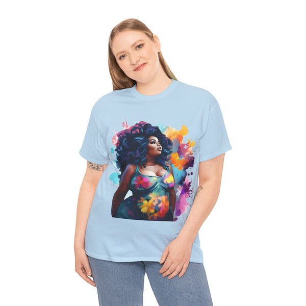 Empress Plus Size Women Heavy Cotton Tee