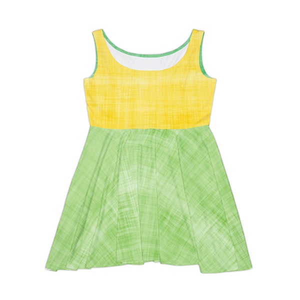 Color Block Women's Skater Dress