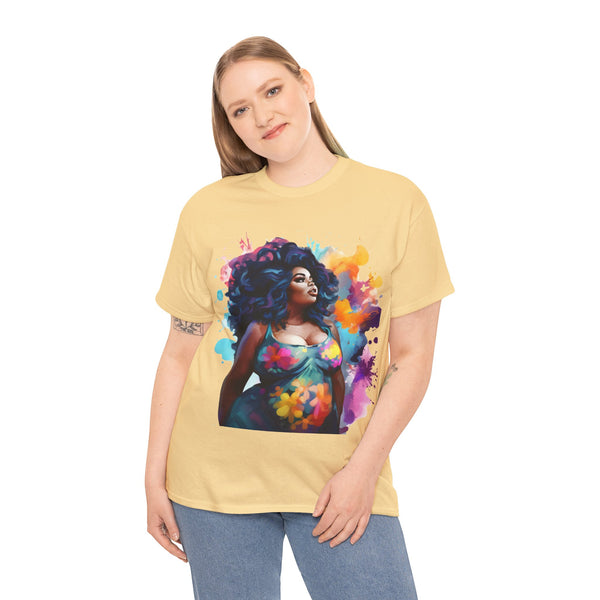 Empress Plus Size Women Heavy Cotton Tee