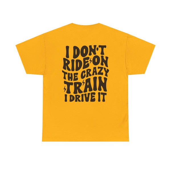 Fueled by Coffee and Podcast Women Heavy Cotton Tee T-Shirt