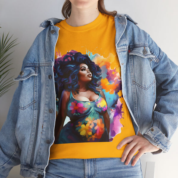Empress Plus Size Women Heavy Cotton Tee