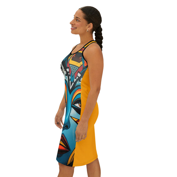 Face Art Women's Racerback Dress