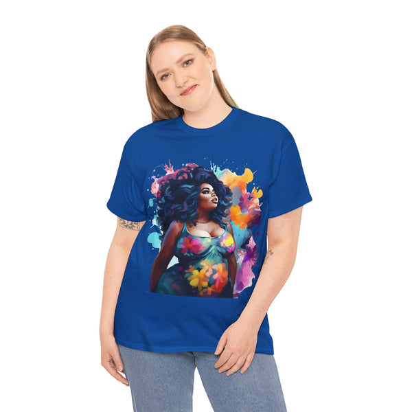 Empress Plus Size Women Heavy Cotton Tee