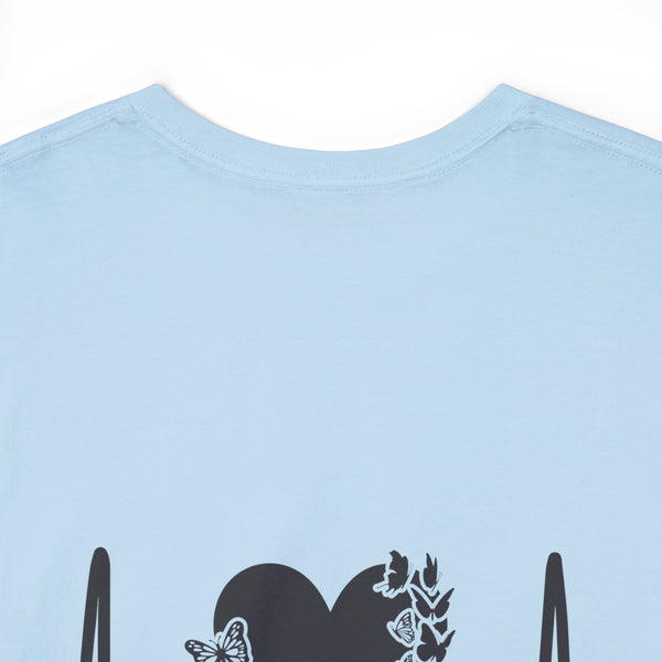 "Boobs the proof that Men Can Focus On Two Things at Once" Plus Size Women Heavy Cotton Tee