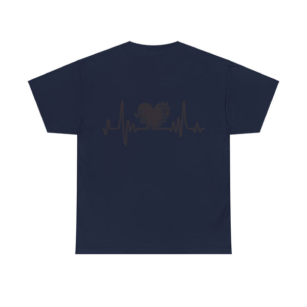 "Boobs the proof that Men Can Focus On Two Things at Once" Plus Size Women Heavy Cotton Tee