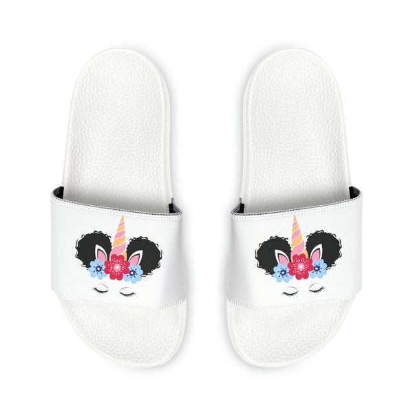 Your Eyes Only Women's PU Slide Sandals