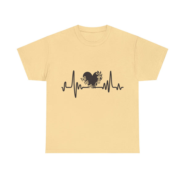 Love is Life Line Plus Size Women Heavy Cotton Tee
