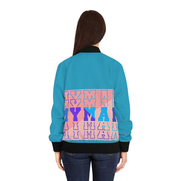 "My man, my man, my man" Women's Bomber Jacket