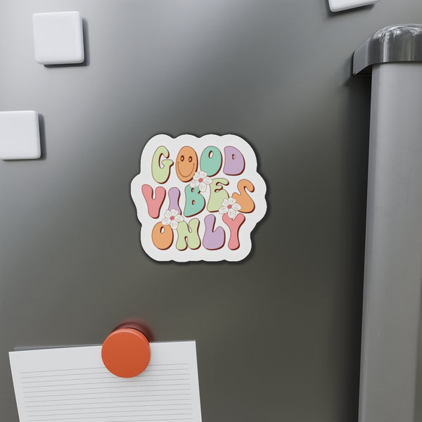 Good Vibes Only Die-Cut Magnets
