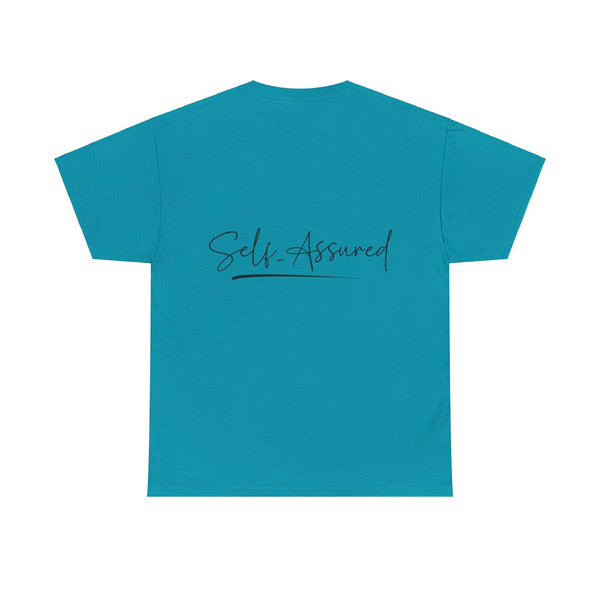 "Unbothered By Opinions" Plus Size Women Heavy Cotton Tee