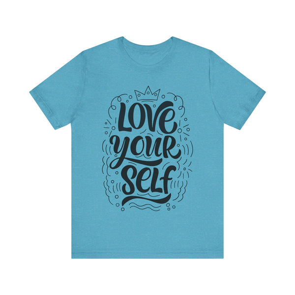 "Body Positivity" Quotes Plus Size Woman Jersey Short Sleeve Tee T-Shirt