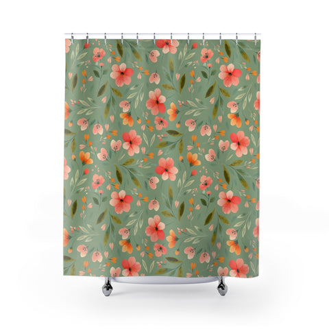 Flowers Shower Curtains