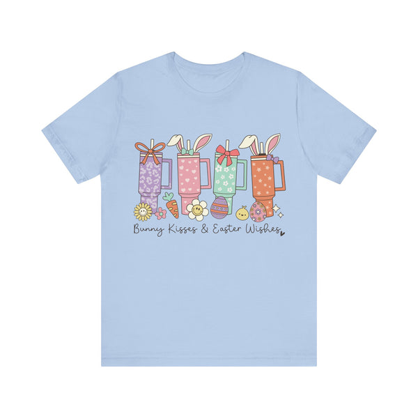 Happy Easter Plus Size Woman Jersey Short Sleeve Tee T-Shirt