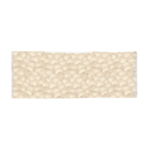 Gold Shells Light Woman Scarf