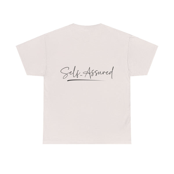 "Unbothered By Opinions" Plus Size Women Heavy Cotton Tee
