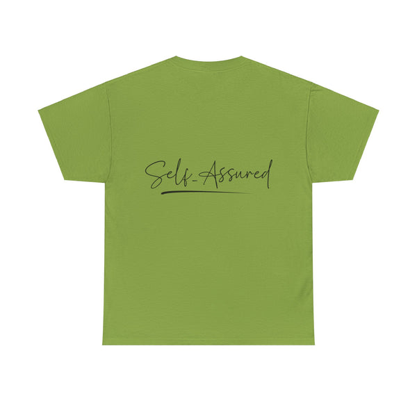 "Unbothered By Opinions" Plus Size Women Heavy Cotton Tee