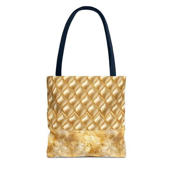 Gold Shimmer Reusable Tote Bag
