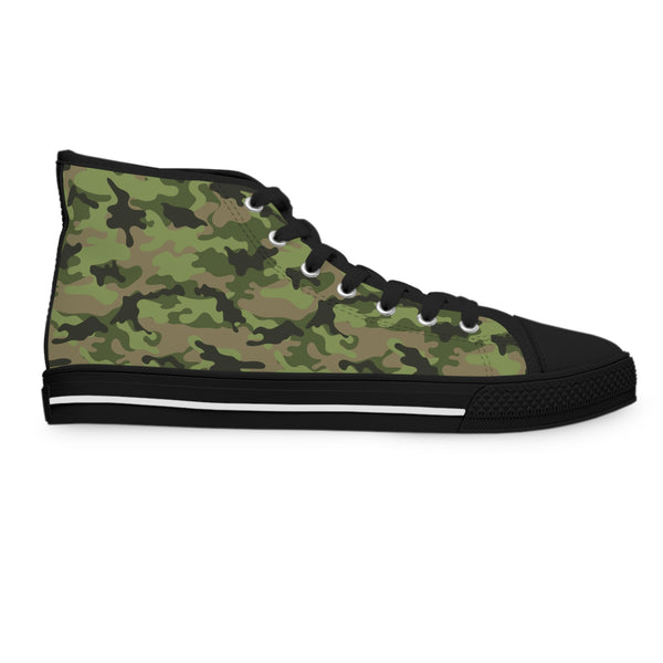 Camo Women's High Top Sneakers