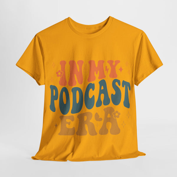 Im in my Podcast Era Plus Size Woman Heavy Cotton Tee