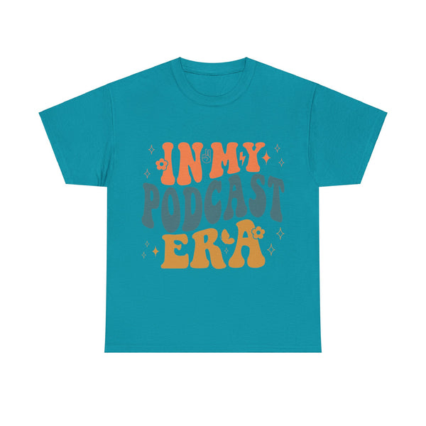Im in my Podcast Era Plus Size Woman Heavy Cotton Tee