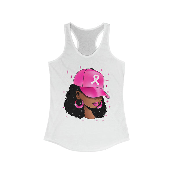 Breast Cancer Awareness Women's Ideal Racerback Tank